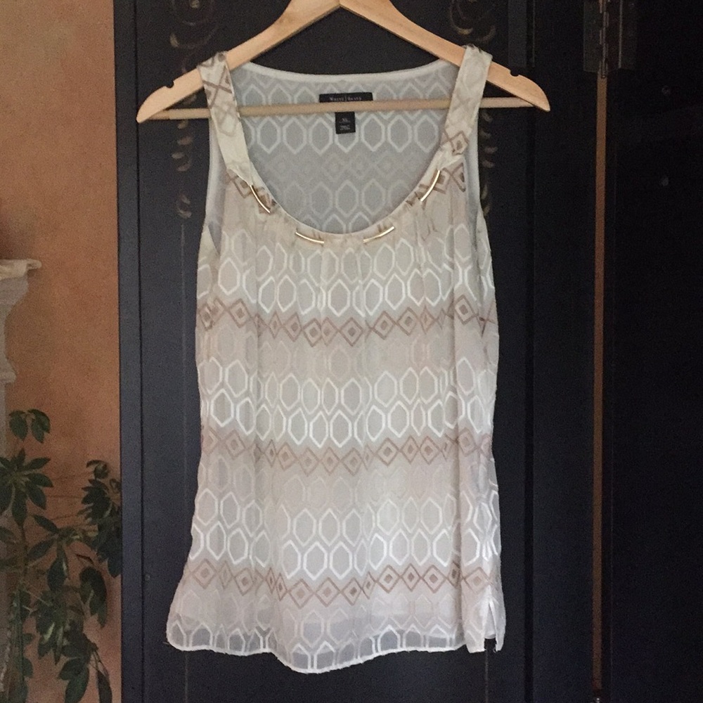 White House Black Market Sleeveless blouse